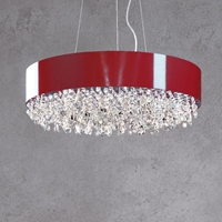 Lampa kryształowa Cleoni Wektor 1233AGDP