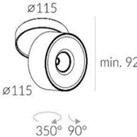 Labra Mono Move NT edge.LED AC 2-1127